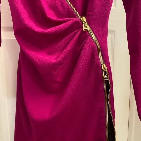 La Perla absolutely stunning fuchsia color mini dress, size 0